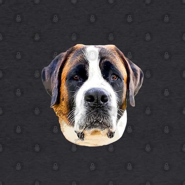 St Bernard Gorgeous Dog by ElegantCat